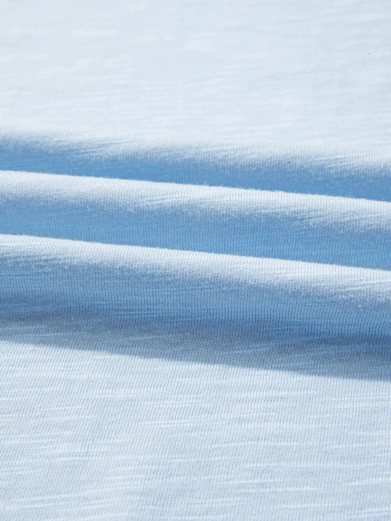 Color Block Round Neck Exposed Seam Patchwork Striped Long Sleeve Top by Trendsi