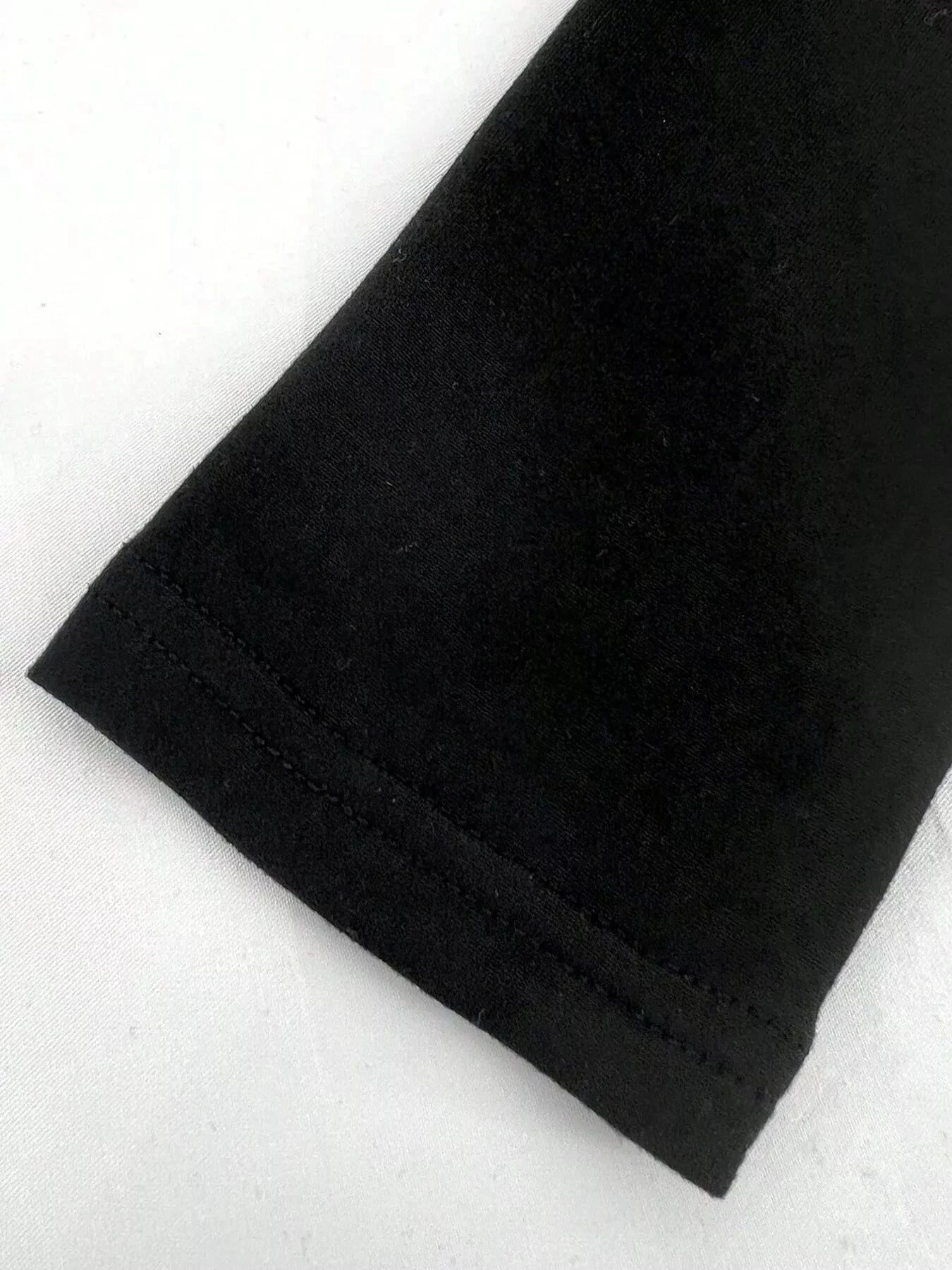 Heart Safety Pin Long Sleeve Crop T-Shirt by Trendsi