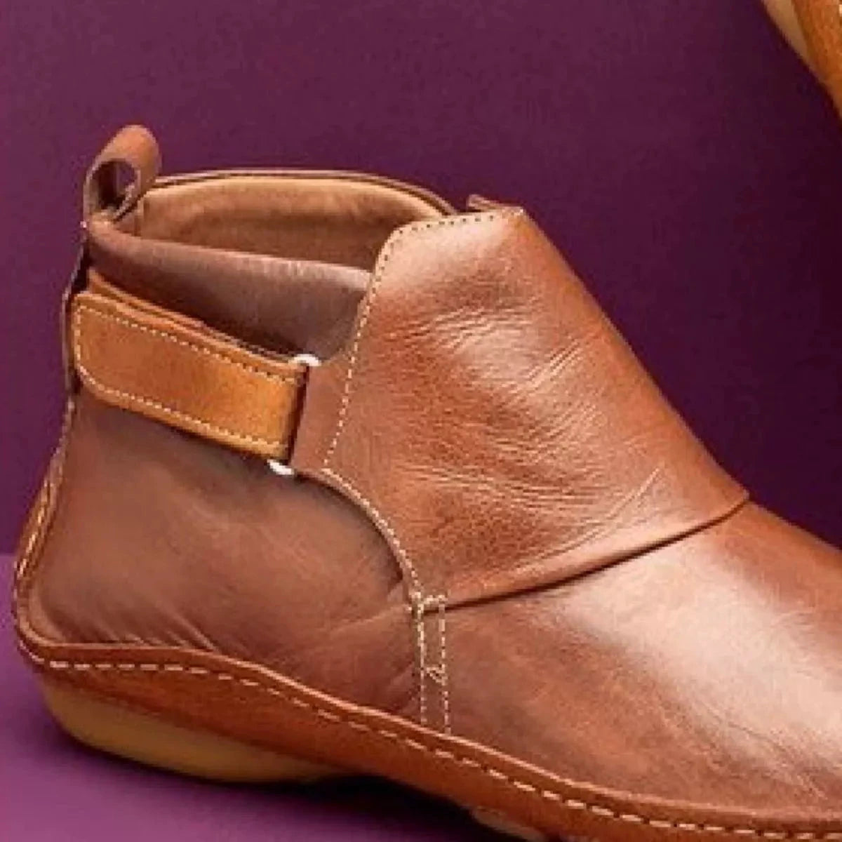 PU Leather Ankle Boots by Trendsi