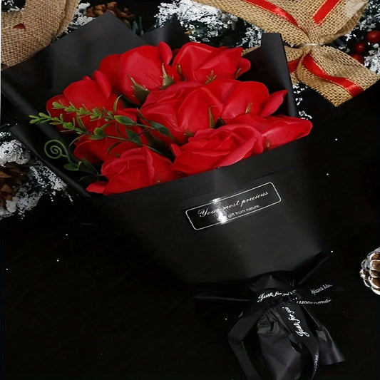 Eternal Rose Bouquet (9 pcs)-1