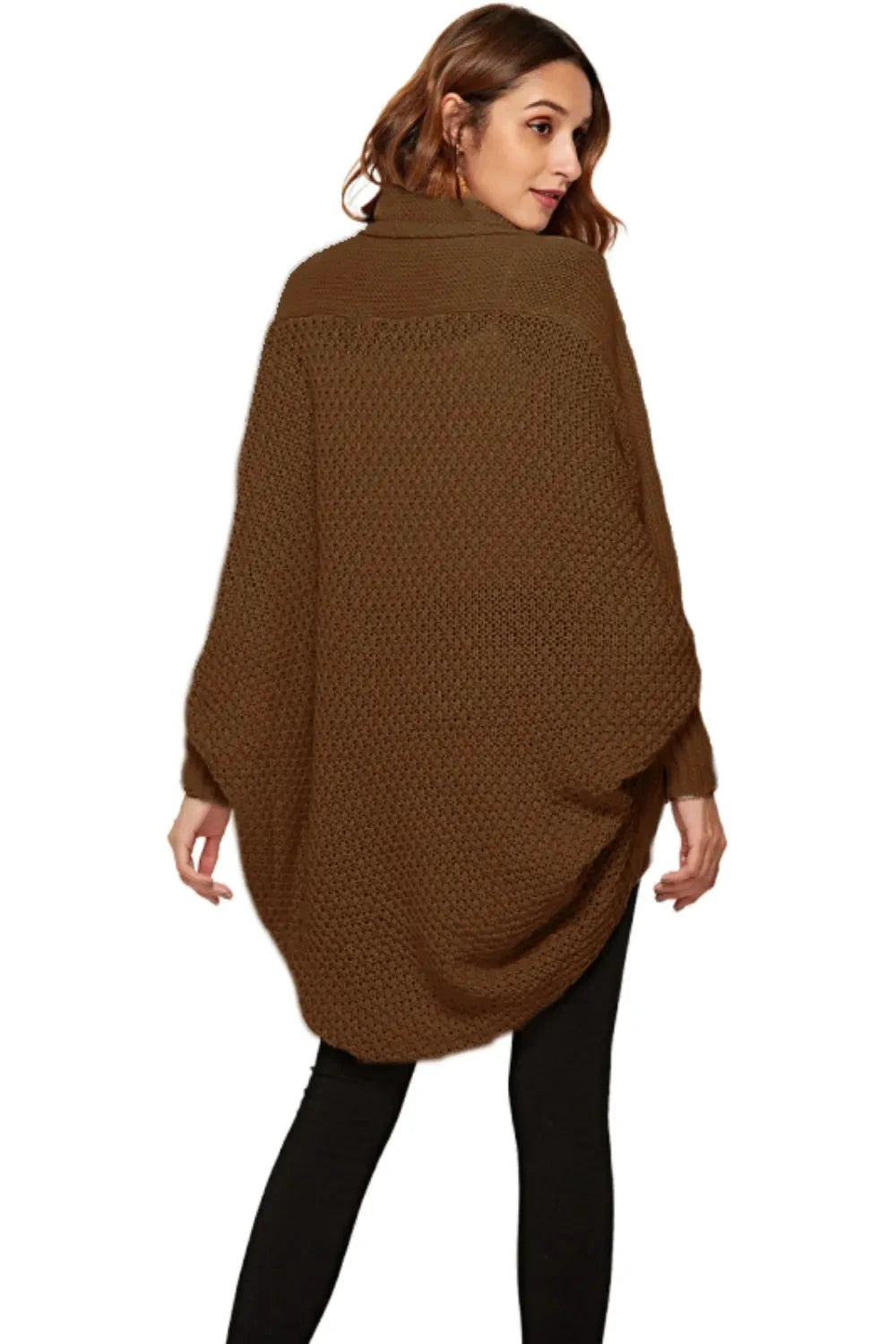 Angel Wings Open Front Batwing Sleeve Cardigan by Trendsi