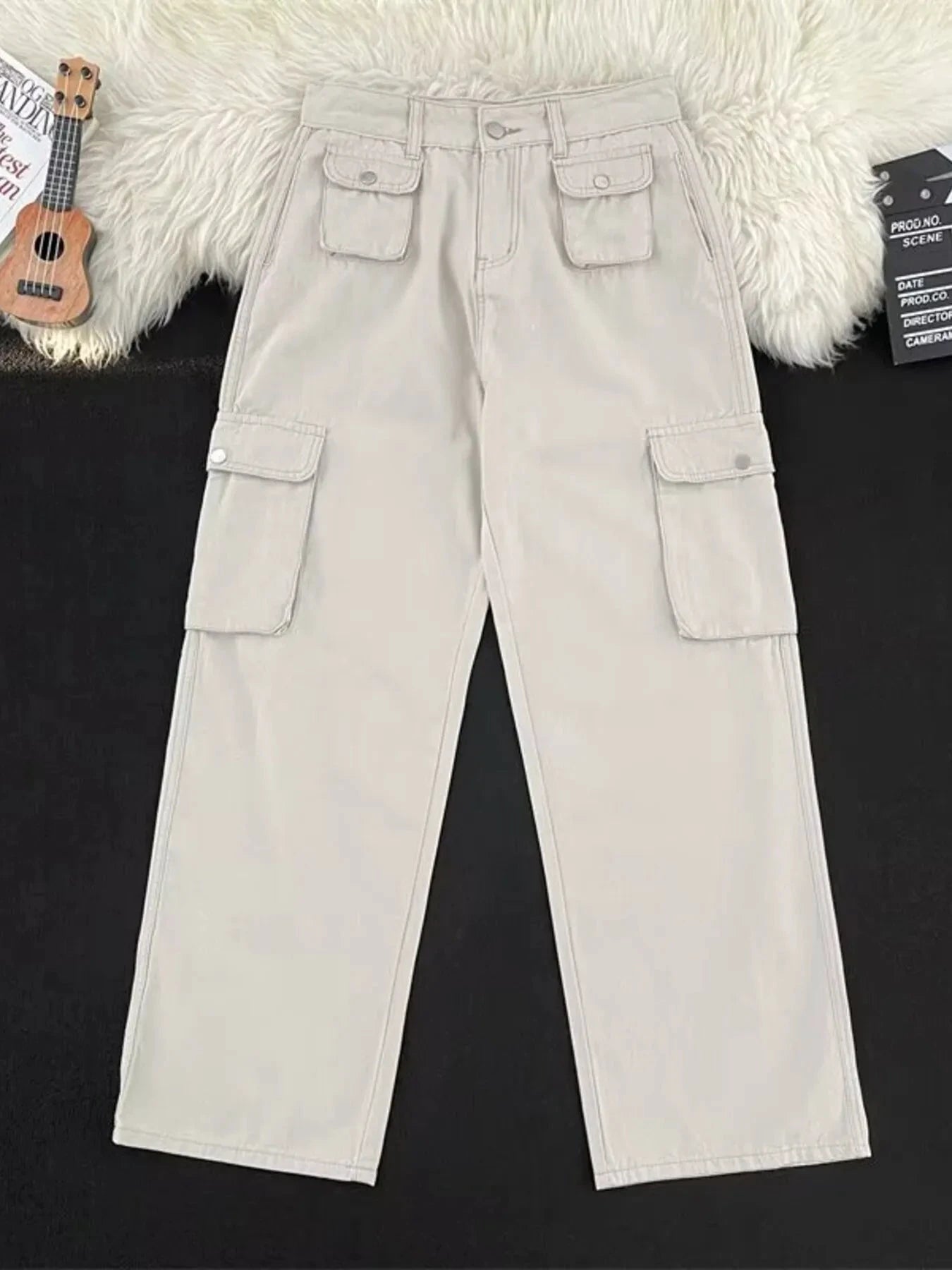 Men's Full Size Loose Fit Jeans Plus Size by Trendsi