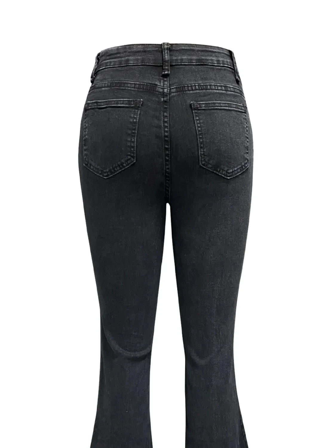 Flare Jeans with Pockets by Trendsi