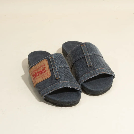 Open Toe Denim Sandals