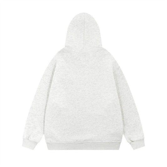 Button decoration hooded cardigan sweatshirt by eprolo