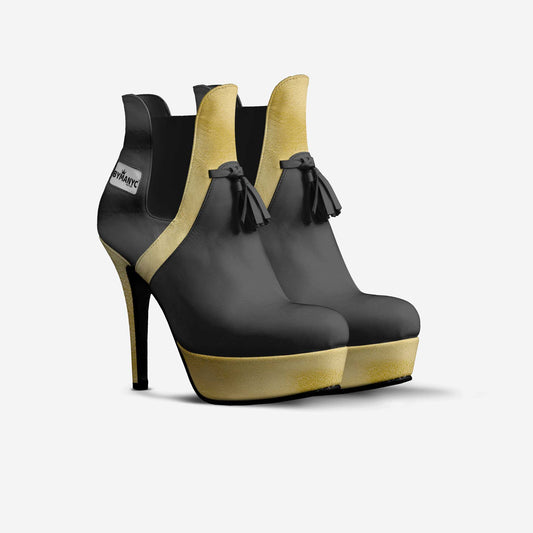 Limited Edition Vegan Over-the-Knee Boots BYMANYC® New York Skyline Black-1