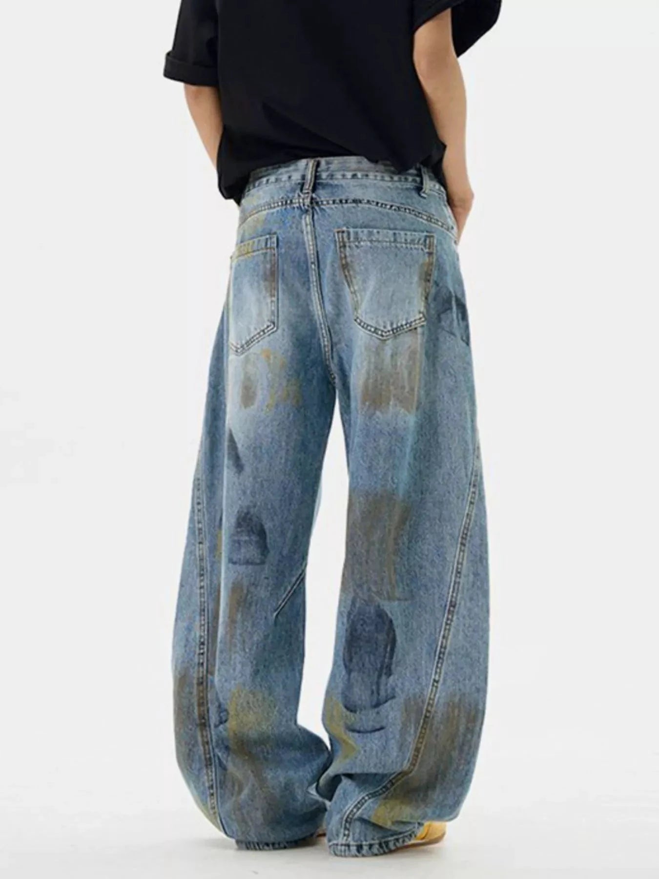 Men's Wide Leg Jeans by Trendsi