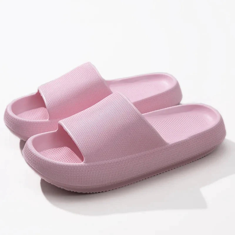 Open Toe Platform Slippers by Trendsi