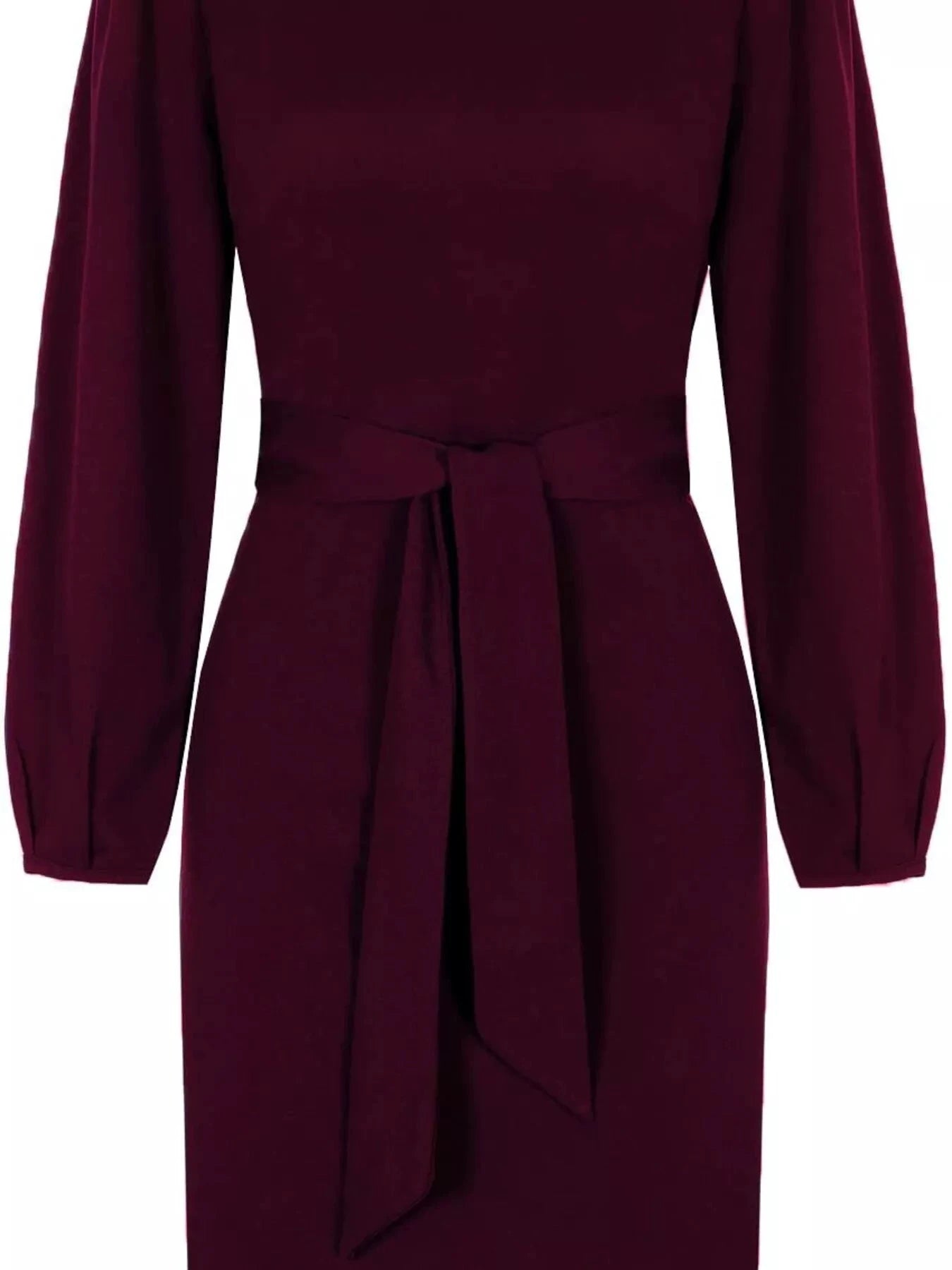 Tie-Waist Mini Dress by Trendsi