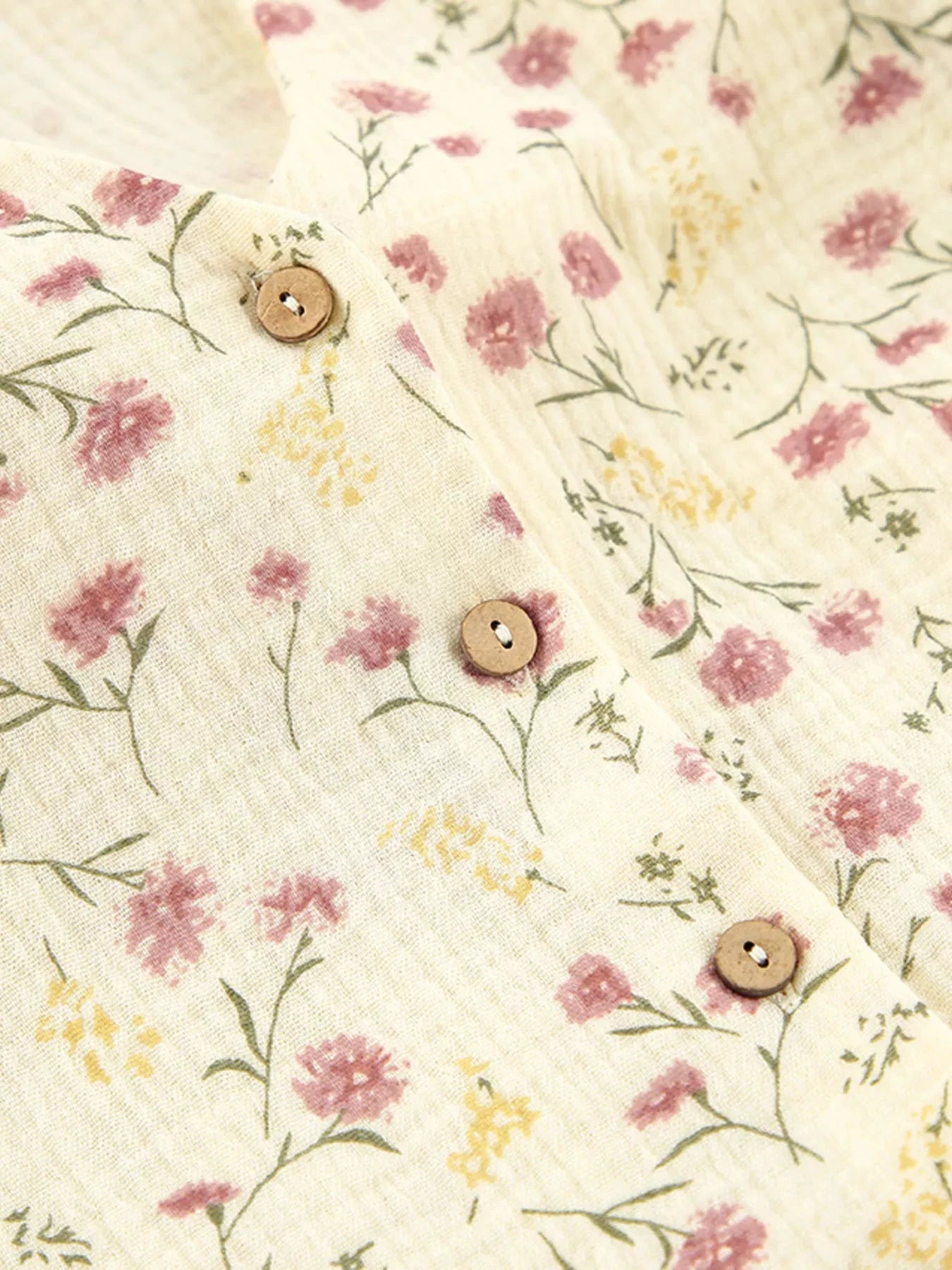 Floral Print Button-Down Top and Pants Lounge Set by Trendsi