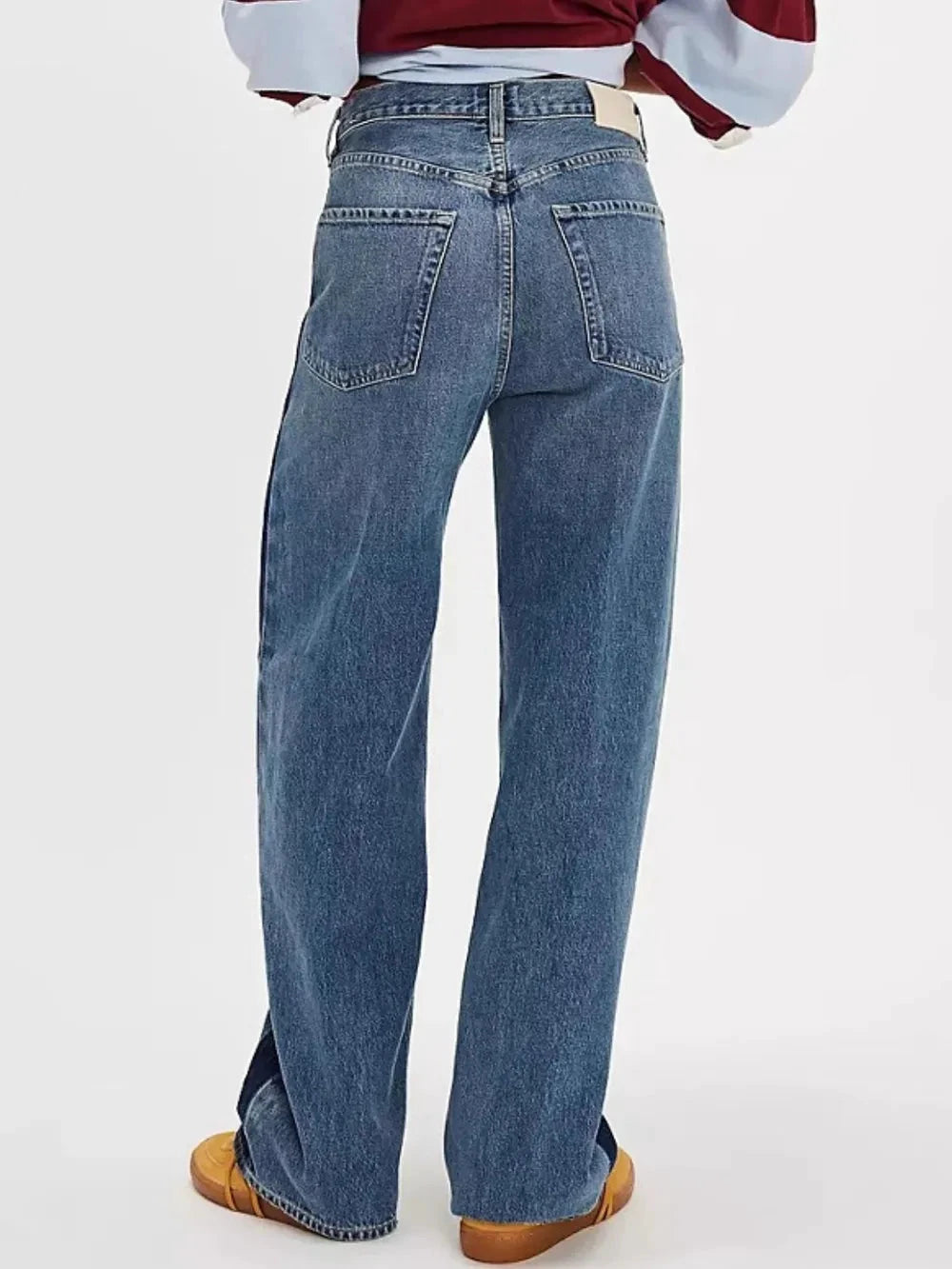 Baggy Jeans with Pockets by Trendsi