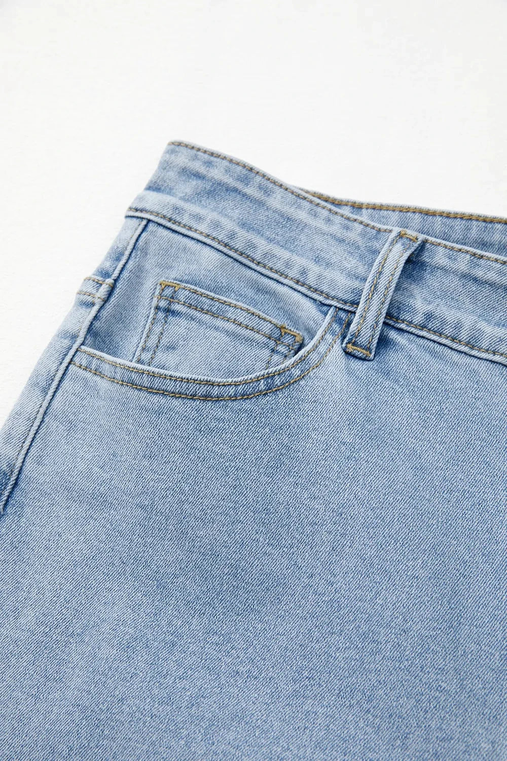 Bowknot Decor Cargo Jeans by Trendsi