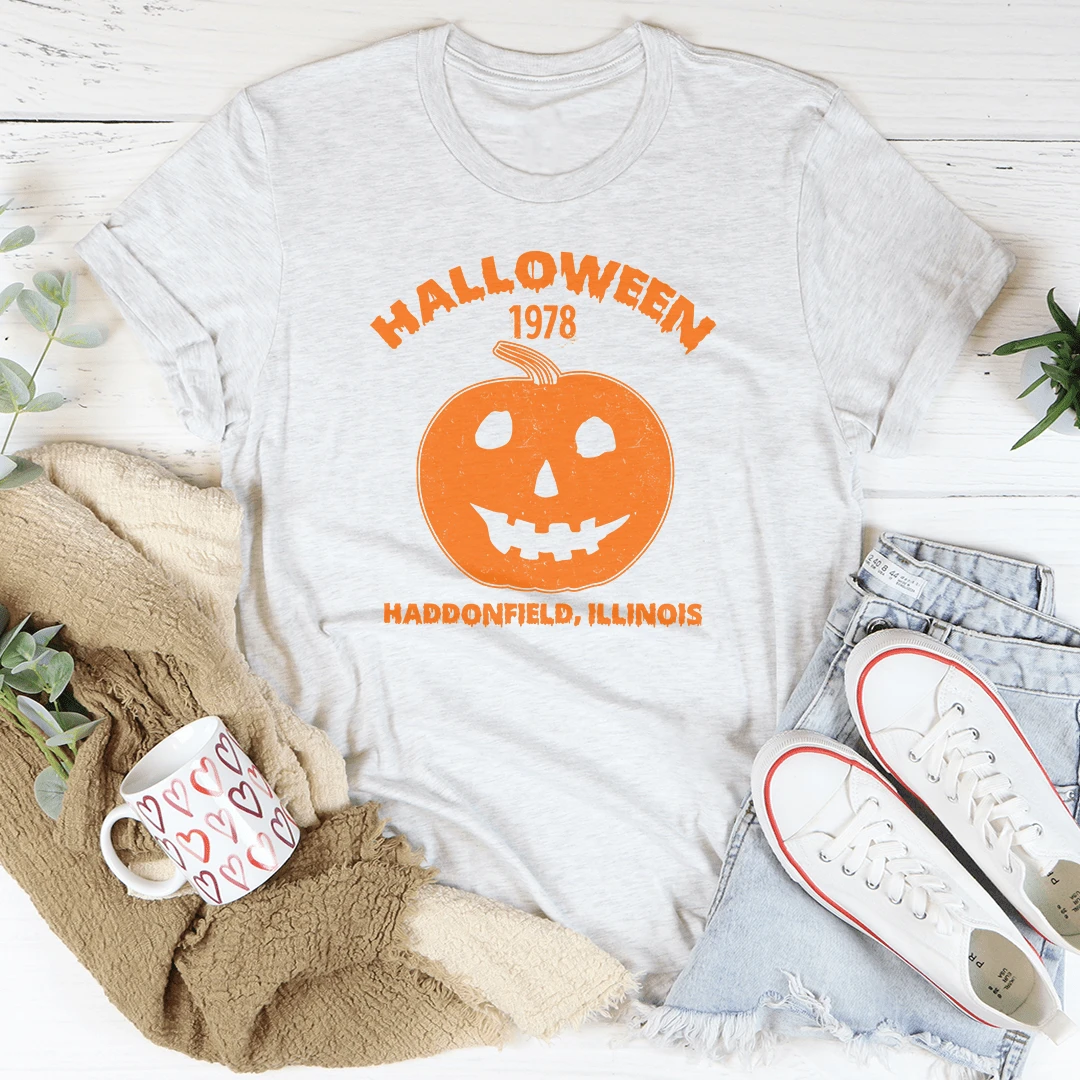 Halloween Pumpkin Tee by MerchMallow