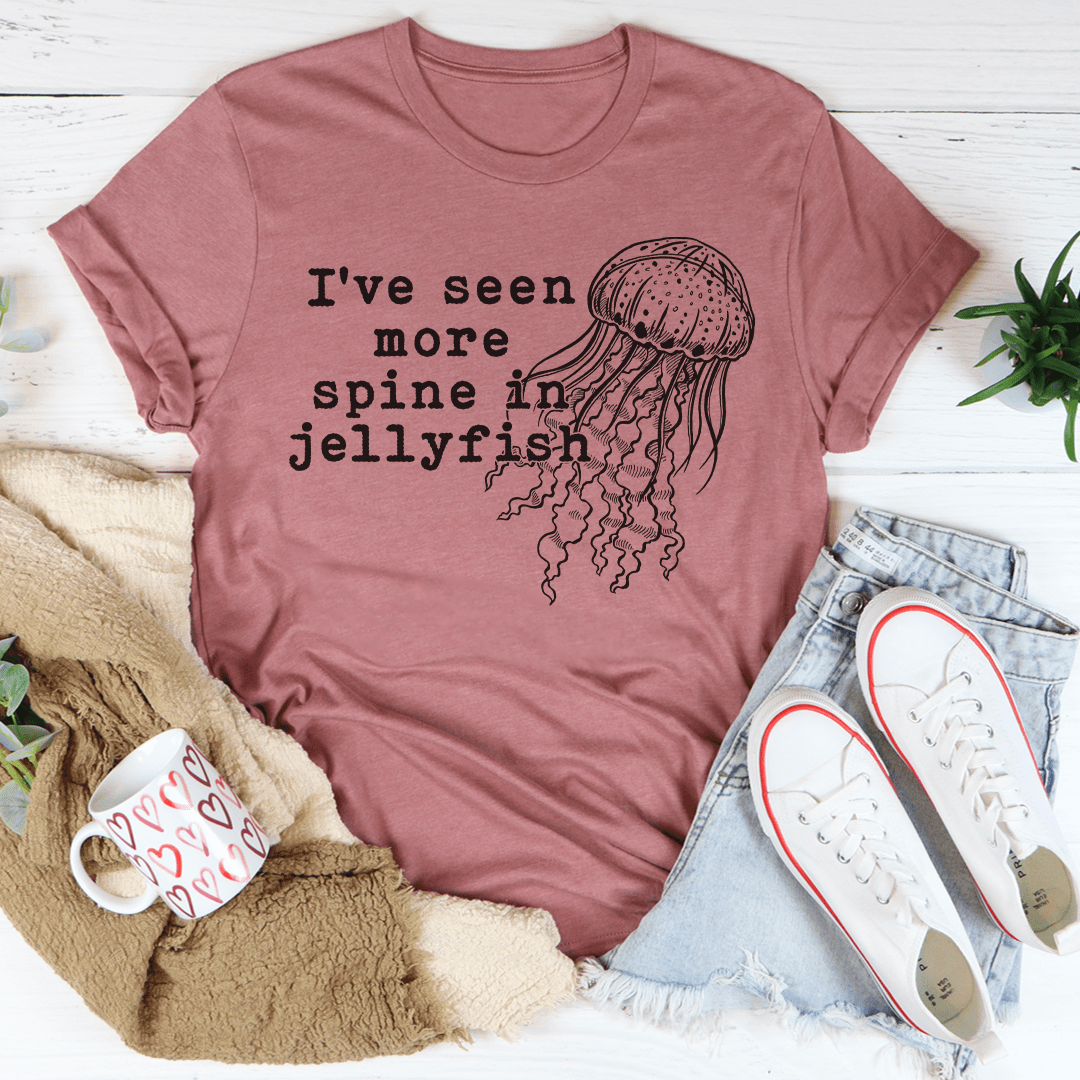 I've Seen More Spine in Jellyfish Graphic Unisex T-Shirt - Soft Cotton