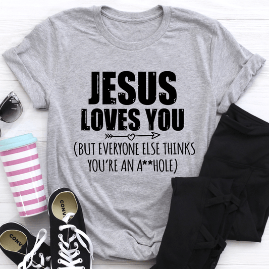 Jesus Loves You T-Shirt-1