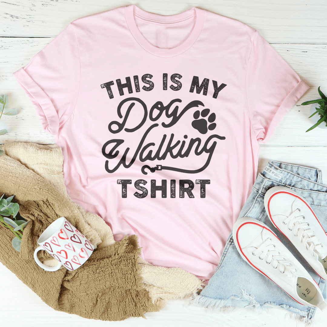 Bella Canvas Customizable Dog Walker Unisex T-Shirt