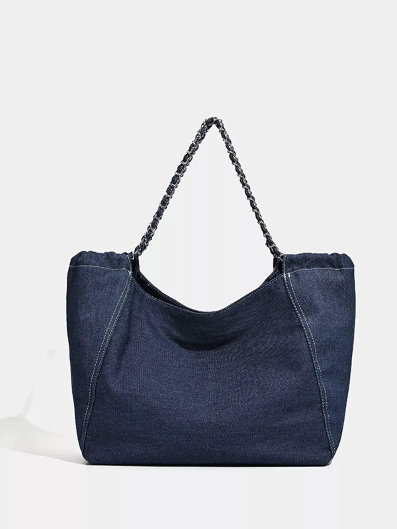 Chain Strap Tote Bag by Trendsi