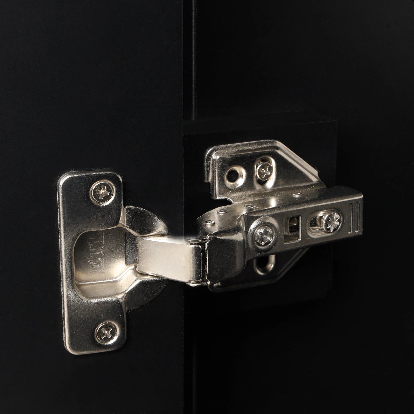 24" Black Modern Sleek Bathroom Vanity Elegant Ceramic Sink with Solid Wood Frame Open Style Shelf by eprolo