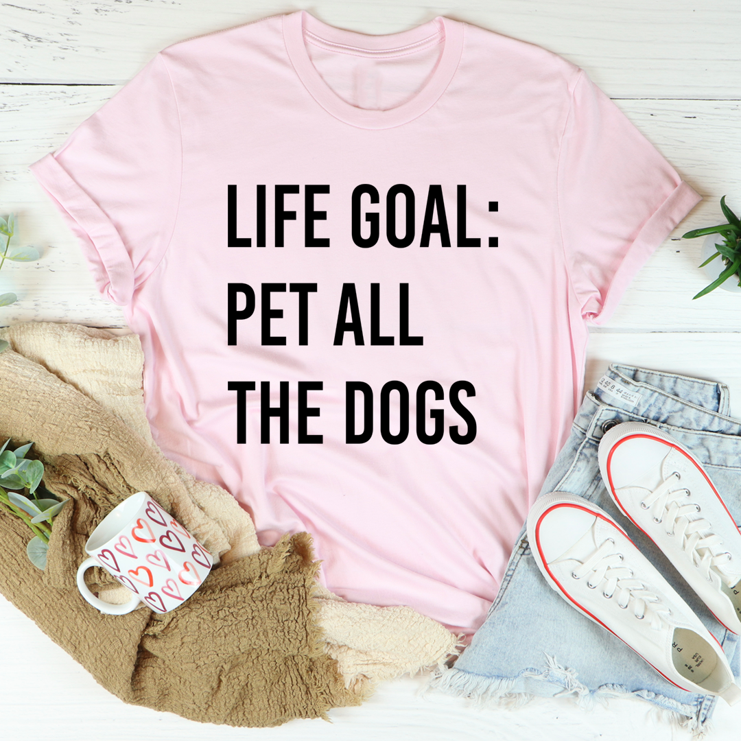 All The Dogs T-Shirt Gift Dog Lover Men Women USA Made Cotton Tee