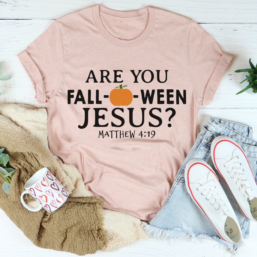 T-shirt graphique Jésus d'Halloween - Design artistique unique - Fabriqué aux États-Unis