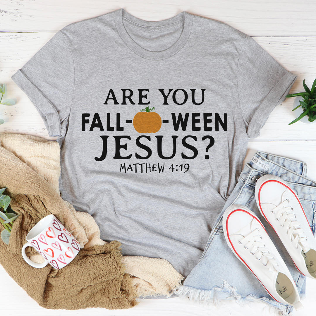 T-shirt graphique Jésus d'Halloween - Design artistique unique - Fabriqué aux États-Unis