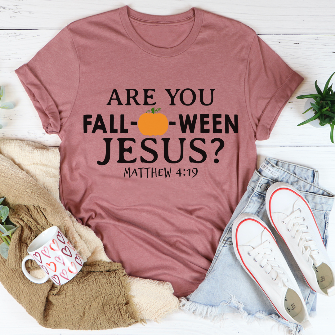T-shirt graphique Jésus d'Halloween - Design artistique unique - Fabriqué aux États-Unis