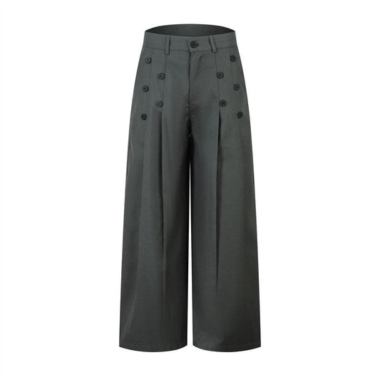 Loose Wide Leg Floor Pants by eprolo
