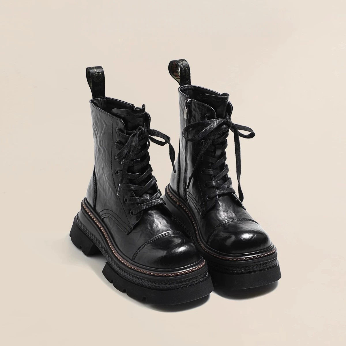 Women's Fashionable Cotton-padded Dr Martens Boots