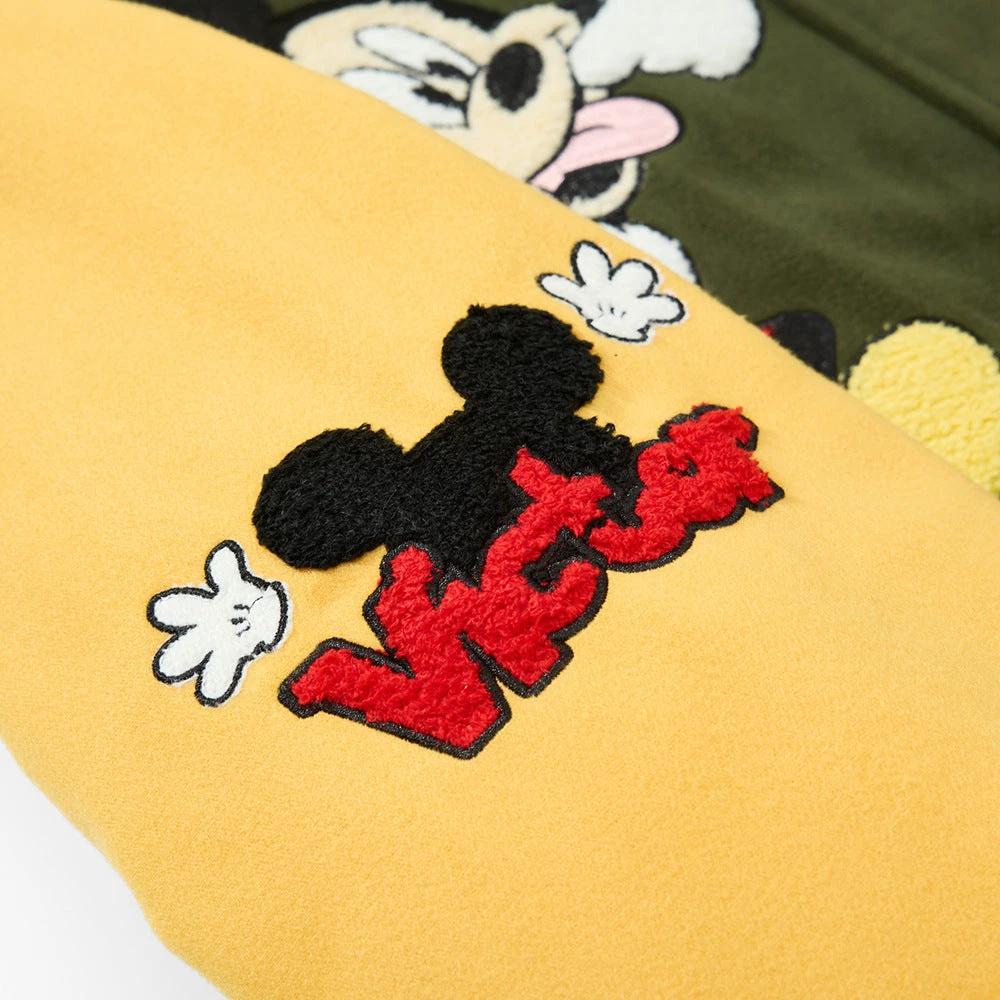 Mickey Cartoon Heavy Industries Embroidered Baseball Jacket by eprolo