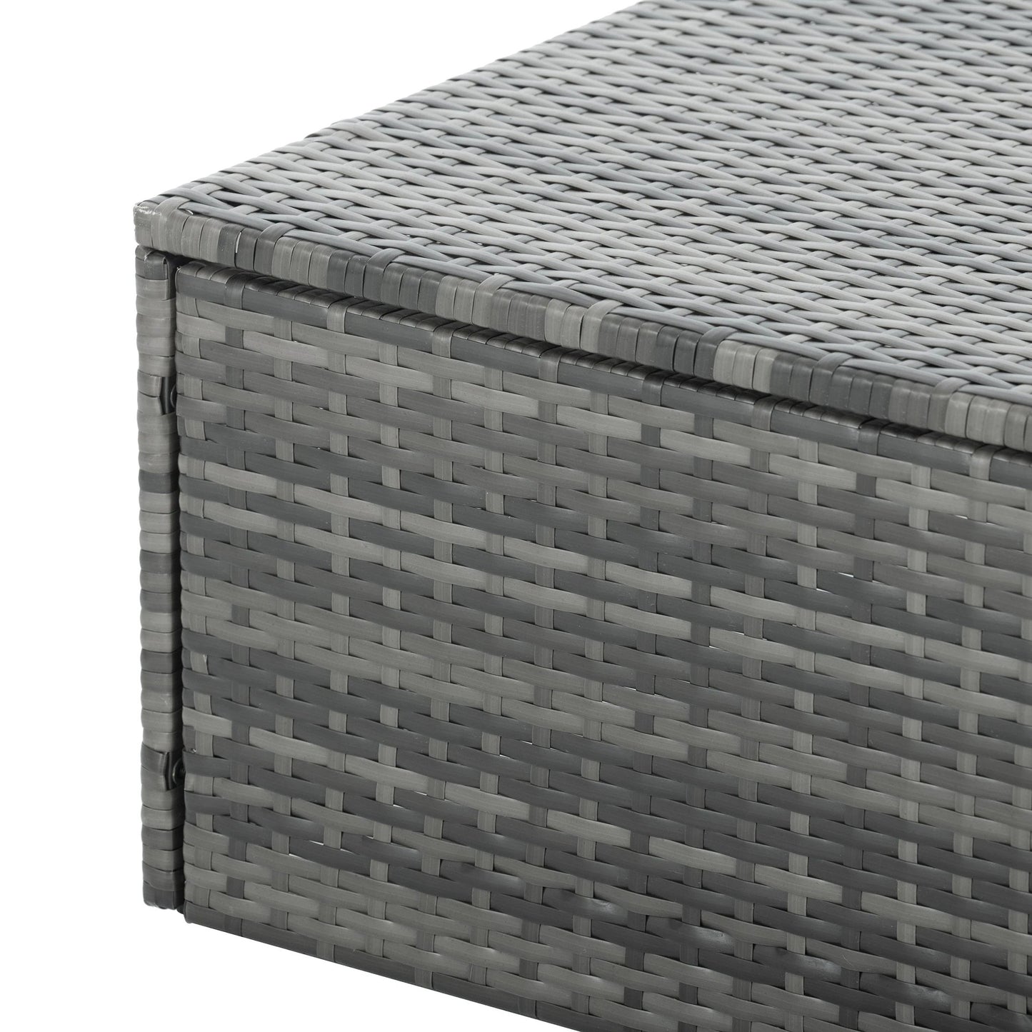 Patio Furniture, Outdoor Furniture, Seasonal PE Wicker Furniture,5 Set Wicker Furniture With Plywood Coffee Table by eprolo