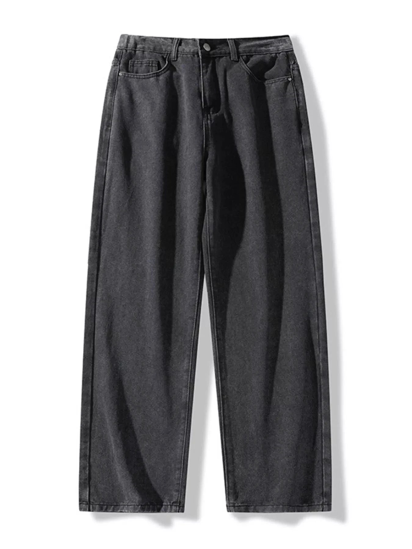 Men's Full Size Loose Fit Wash Jeans Plus Size by Trendsi