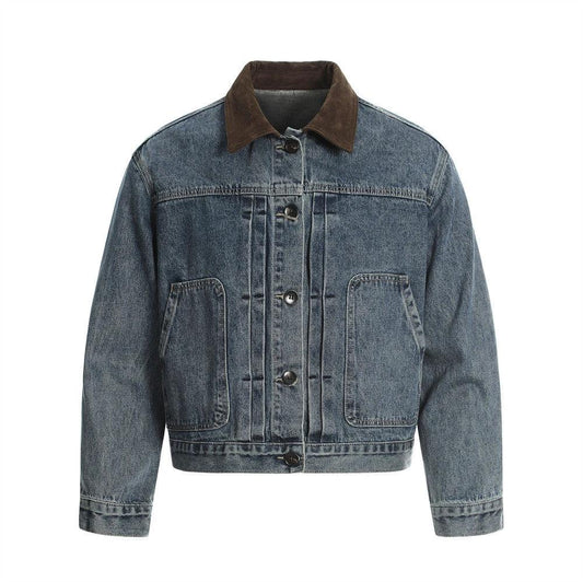 Denim Short Jacket by eprolo