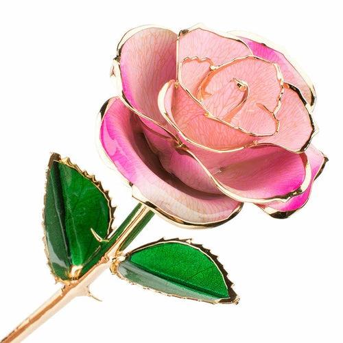 24K Gold-plated Rose Flower With A Gift Box Valentine's Day Gift by JeansDenim.Store
