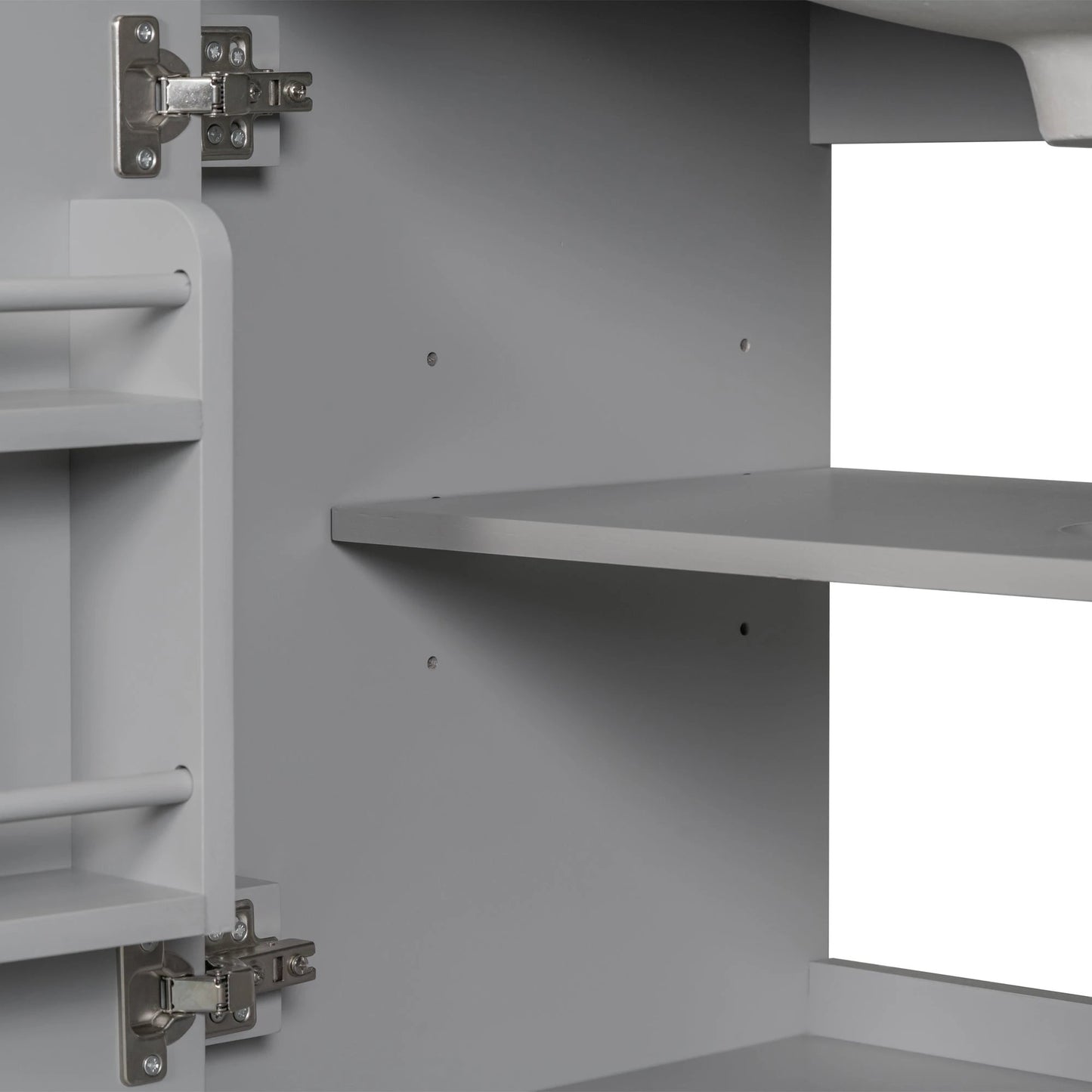 30 inch bathroom vanity no sink base only gray by eprolo