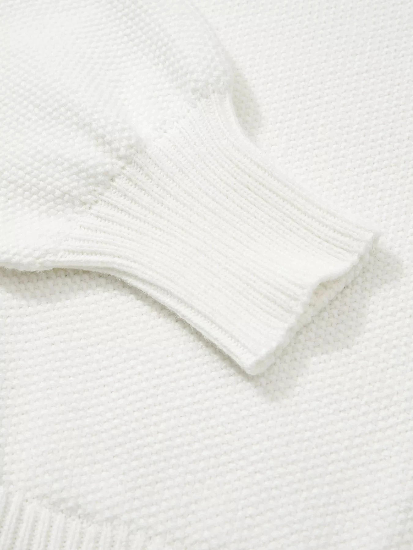 HOHOHO MERRY CHRISTMAS Drop Shoulder Holiday Sweater by Trendsi