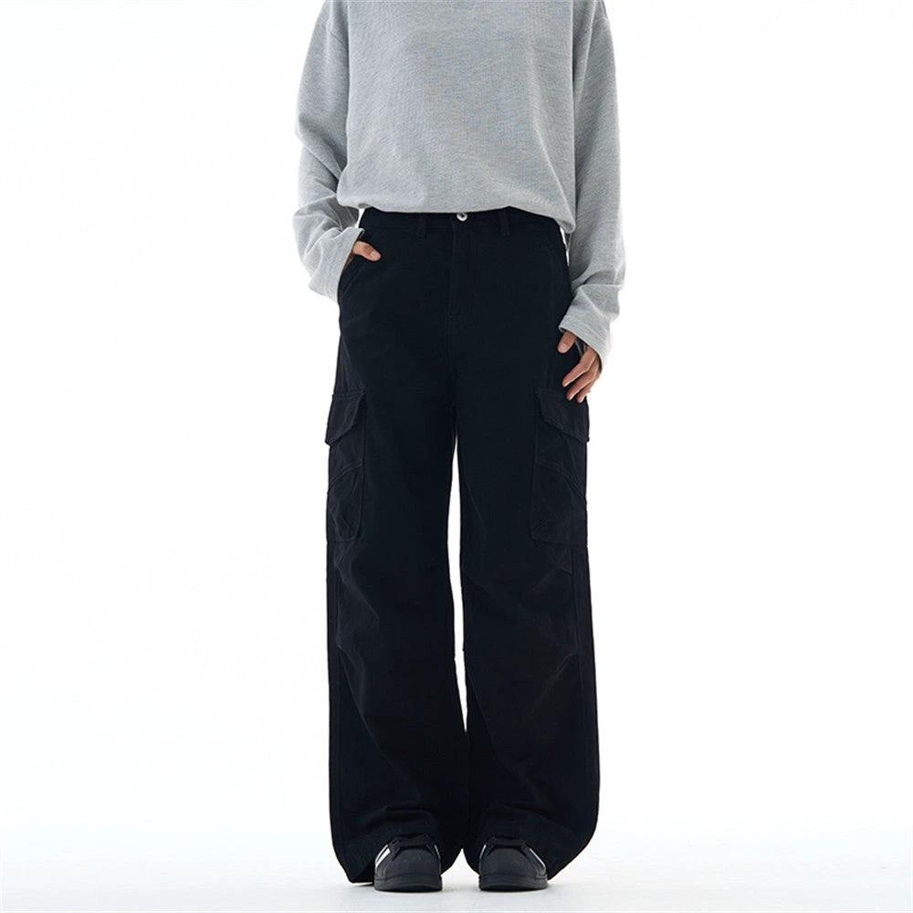 Multi Pocket Wide Leg Pants by eprolo