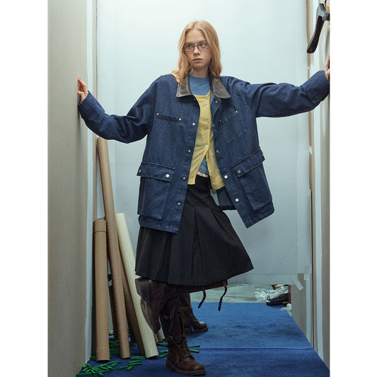 Laundry workwear denim jacket