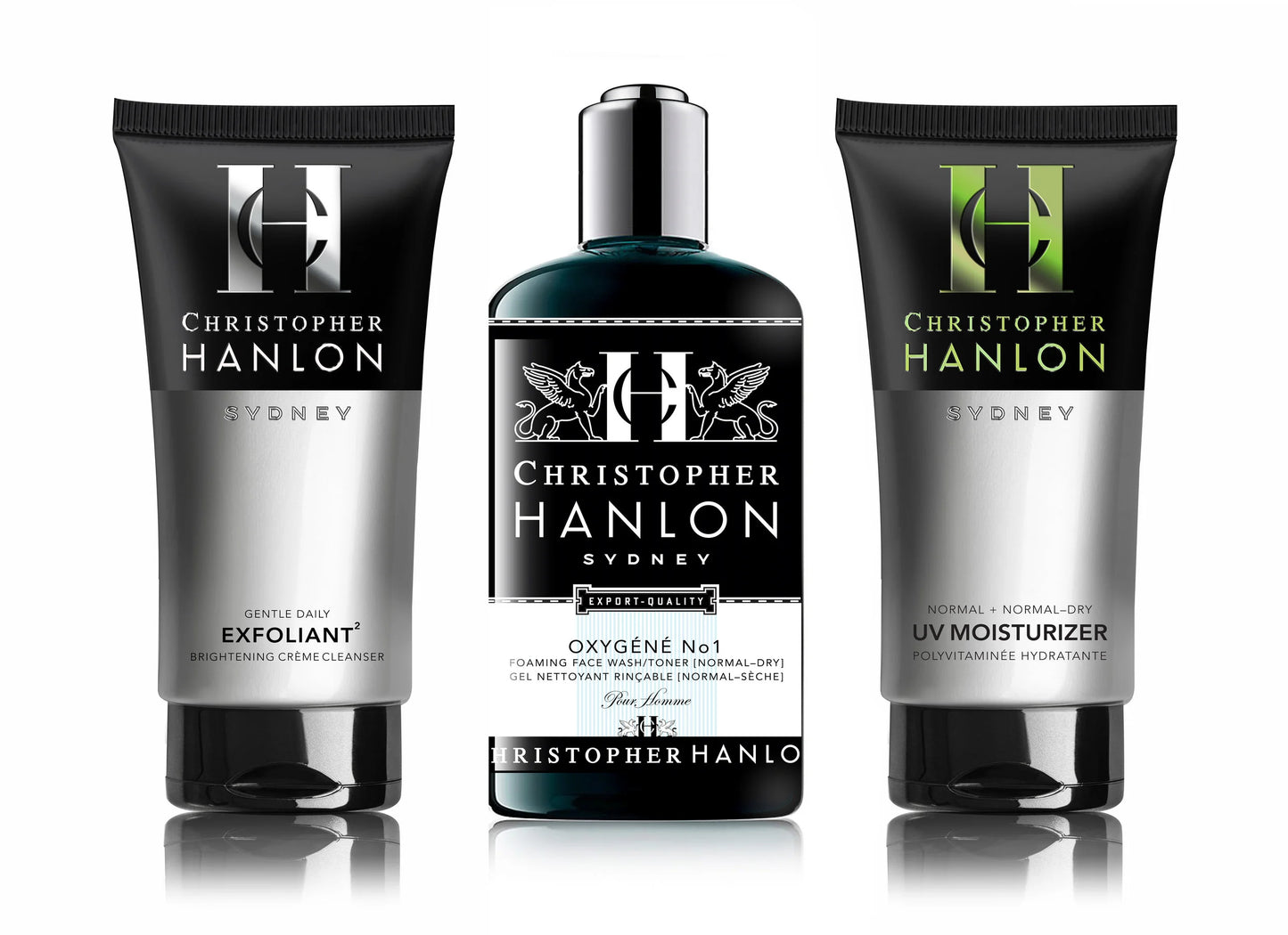 3-Step Men's Skincare System Normal + Norm-Dry Anti-Age Kit-1