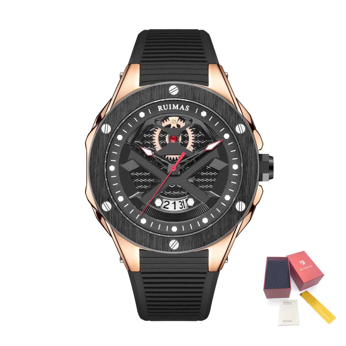 Montres de sport pour hommes à quartz, étanches, bracelet en silicone, Relogio Masculino