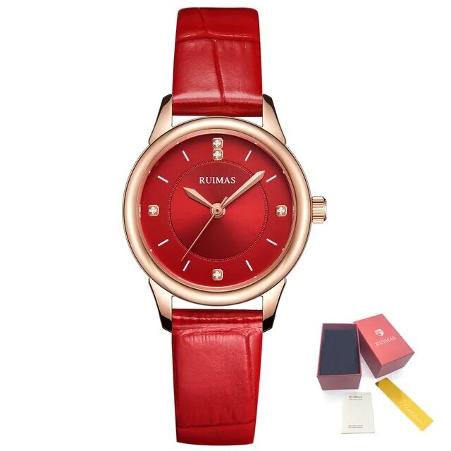 Montre à quartz de luxe pour femme, en acier inoxydable, design élégant et de haute qualité. Relogio Feminino MEGWAT