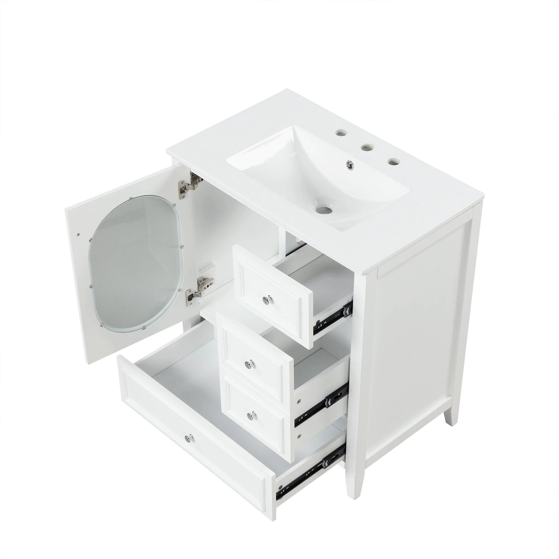 30" Bathroom Vanity with Sink by eprolo