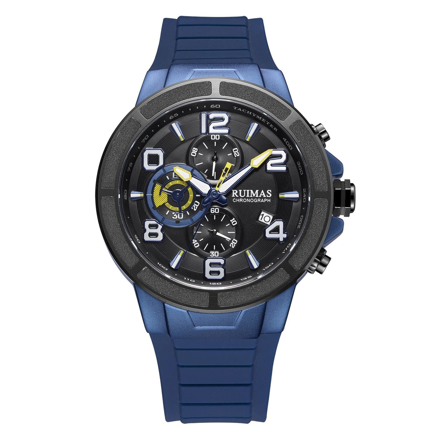 Montres à quartz de luxe pour hommes, étanches, sportives, chronographes, montres-bracelets