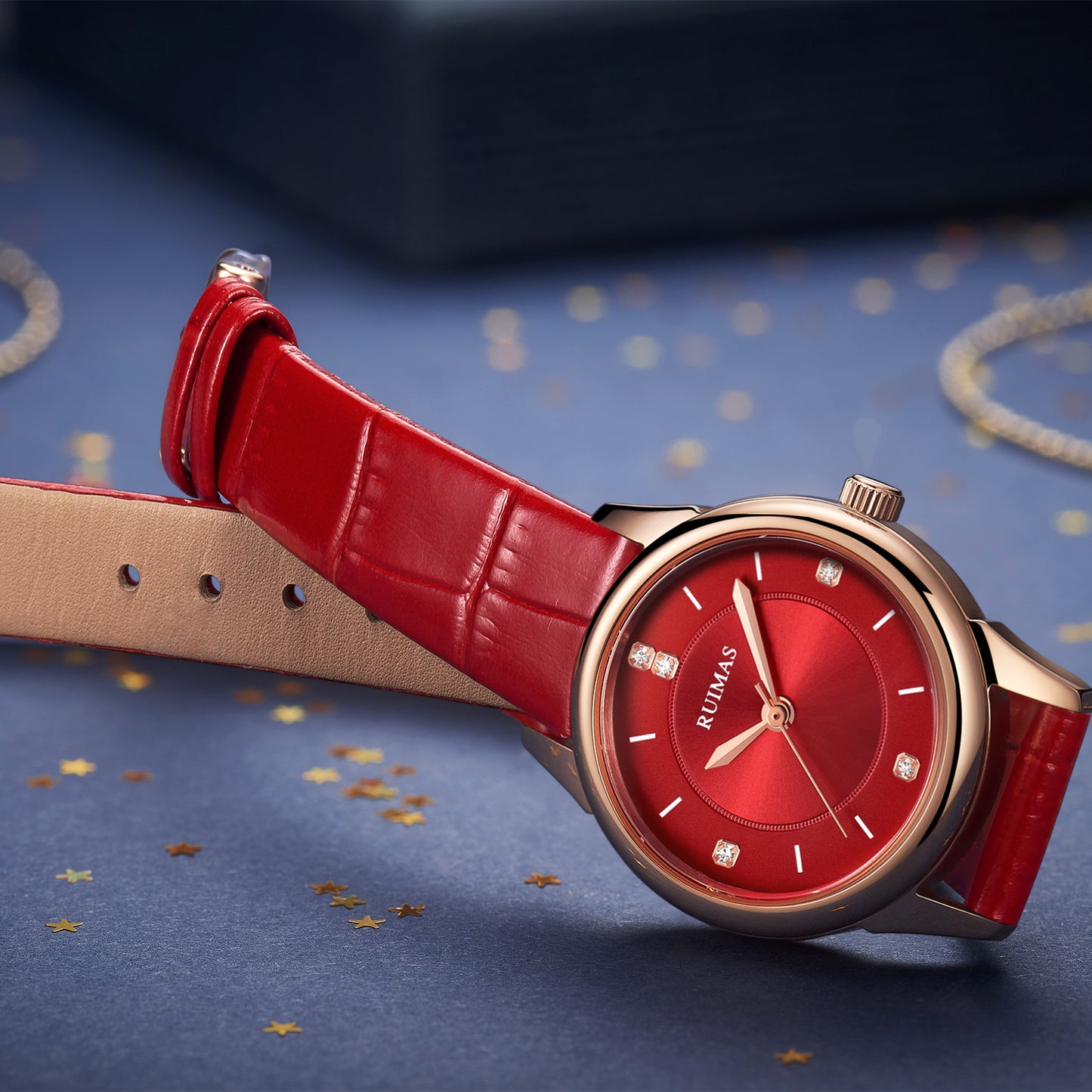 Montre à quartz de luxe pour femme, en acier inoxydable, design élégant et de haute qualité. Relogio Feminino MEGWAT