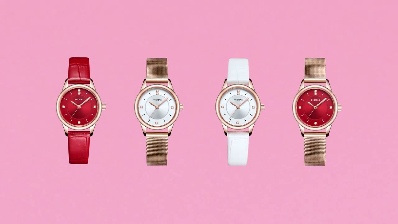 Montre à quartz de luxe pour femme, en acier inoxydable, design élégant et de haute qualité. Relogio Feminino MEGWAT