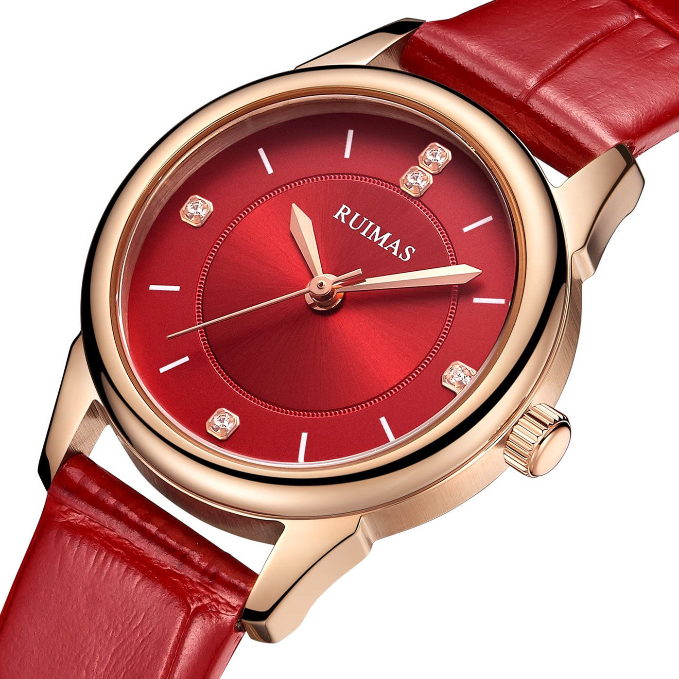 Montre à quartz de luxe pour femme, en acier inoxydable, design élégant et de haute qualité. Relogio Feminino MEGWAT