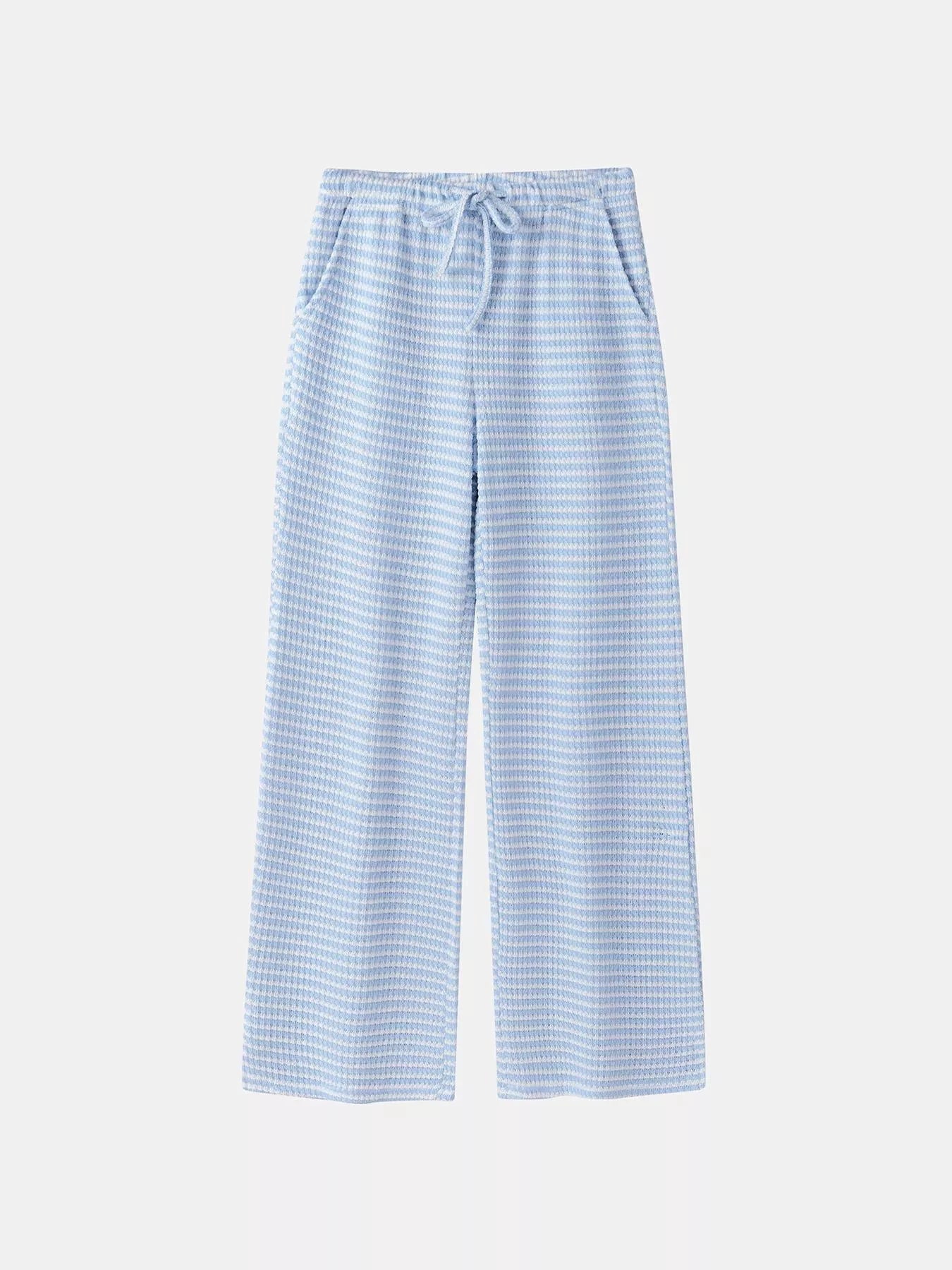 Drawstring Wide Leg Pants by Trendsi