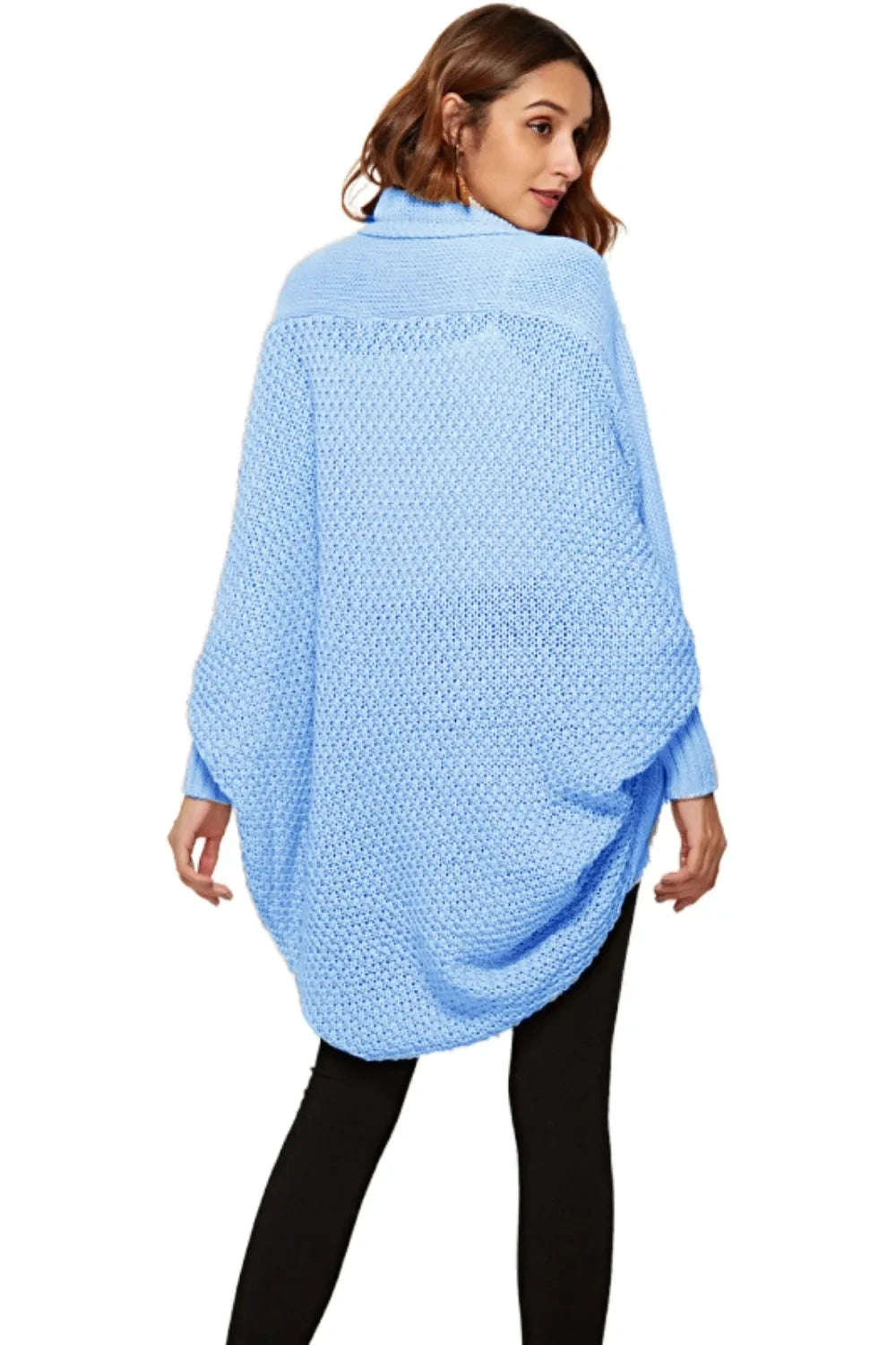 Angel Wings Open Front Batwing Sleeve Cardigan by Trendsi