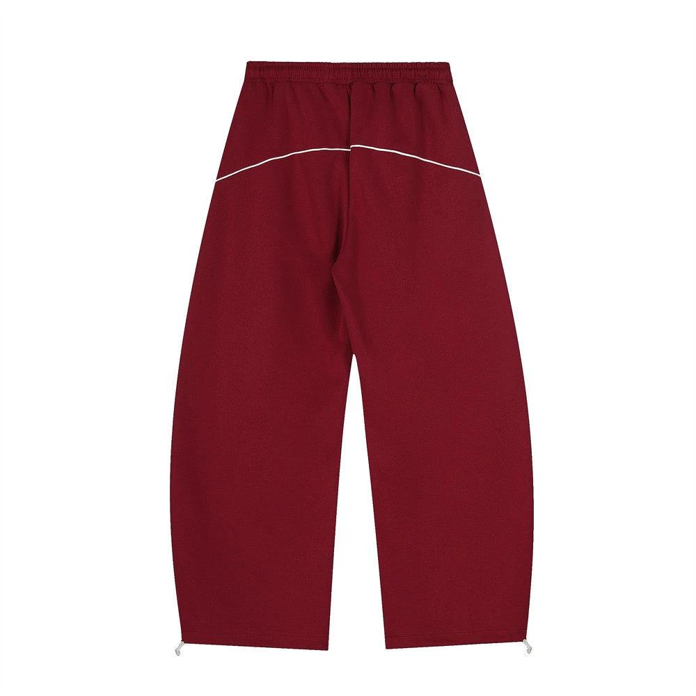 Loose Curved Knife Casual Pants by eprolo