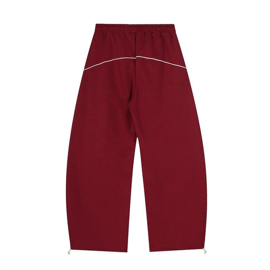 Loose Curved Knife Casual Pants by eprolo