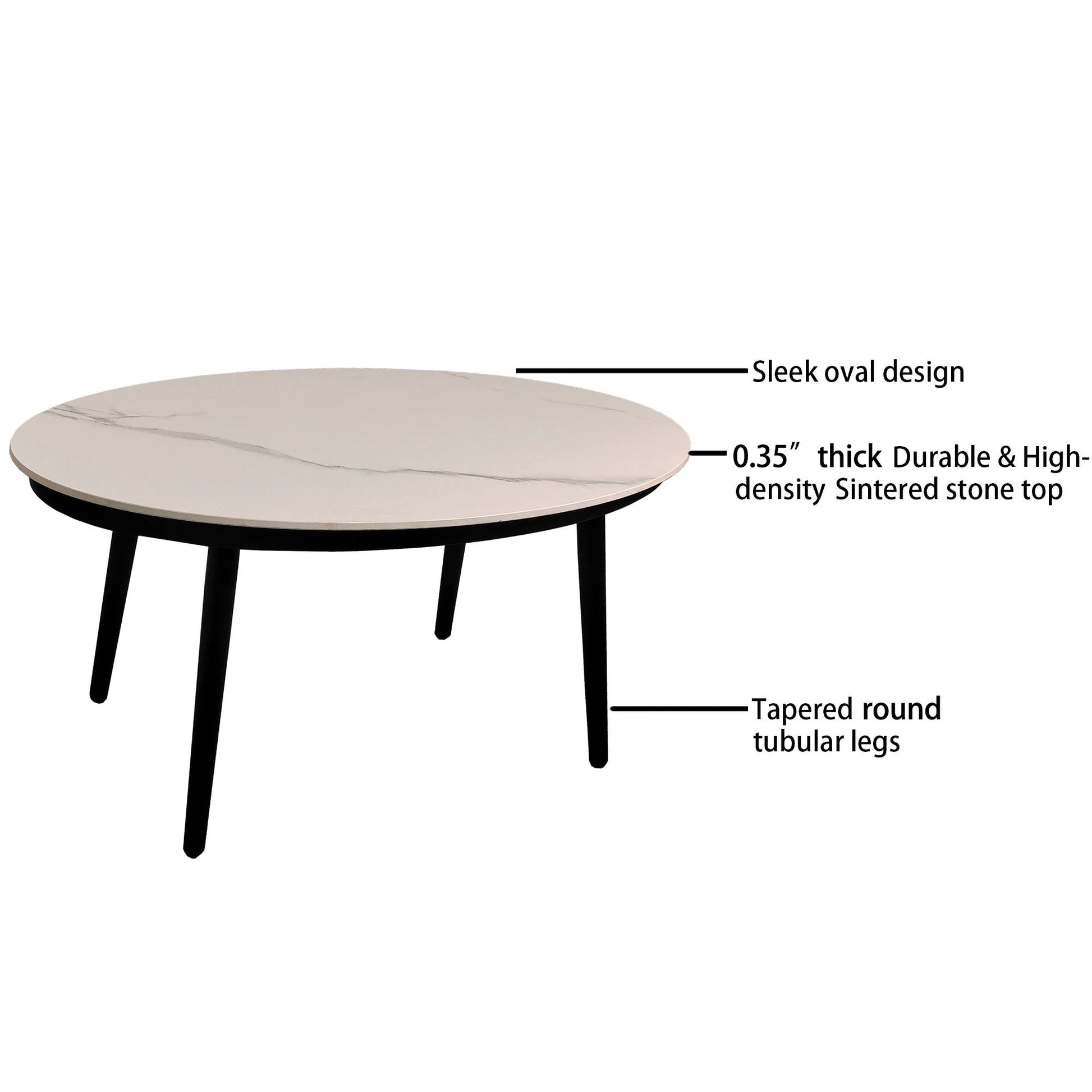 2PC Outdoor Aluminum Patio Furniture Modern Loveseat Sofa Conversation/Chat Set by eprolo